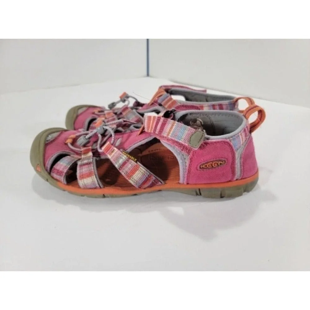 Keen Newport H2 Sandals Toddler Size 6 Little‎ Girls Closed Toe Adjustable Pink
